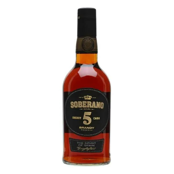 Soberano 5 Year Old Brandy 70cl | 36%