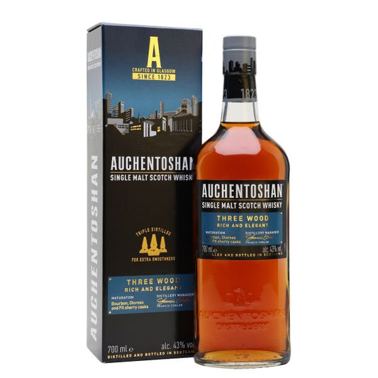 Auchentoshan Three Wood 70cl | 43%