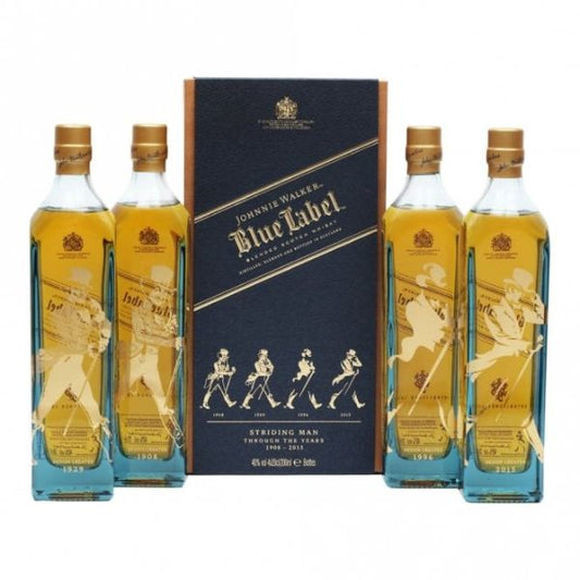 Johnnie Walker Blue Label - Striding Man Edition 4x 20cl | 40%