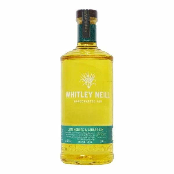 Whitley Neill Lemongrass And Ginger Gin 70cl | 43%