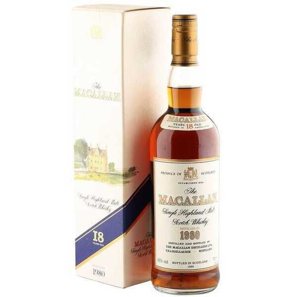 The Macallan 18 Years Old Sherry Oak 1980 Vintage 70cl | 43%