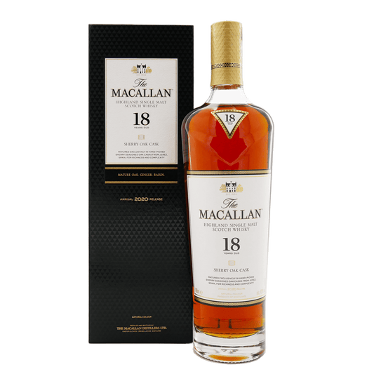 The Macallan 18 Year Old Sherry Oak 2020 Release 70cl | 43%