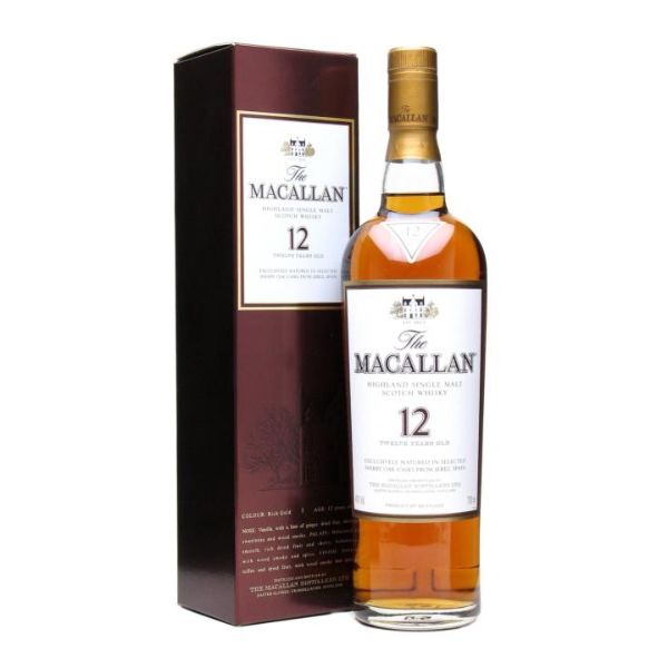 The Macallan 12 Year Old Sherry Cask 70cl | 40%