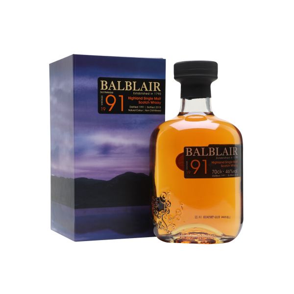 Balblair 1991 3rd Release 70cl | 46%