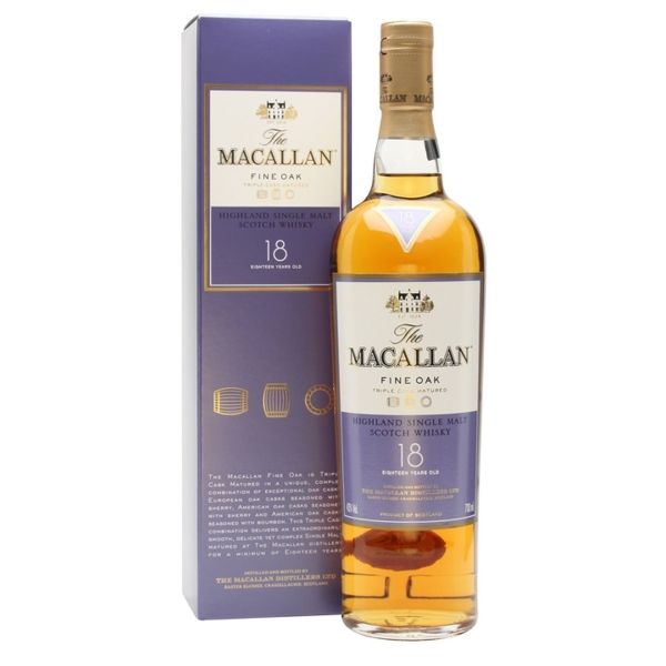 Macallan 18 Year Old Fine Oak 70cl | 43% x 6 Bottles
