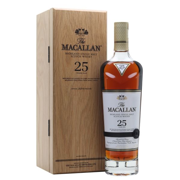 The Macallan 25 Year Old Sherry Oak 2019 Release 70cl | 43%