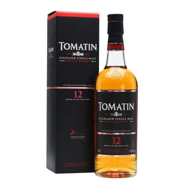 Tomatin 12 Year Old Sherry Finish 70cl | 43%